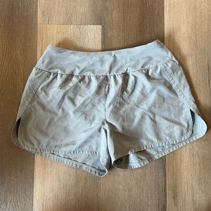 Nike Eclipse Running Shorts 3 inch in Light Grey